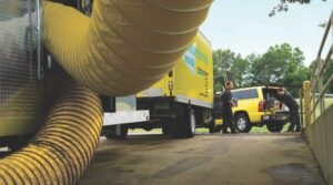 large loss water damage restoration commercial services