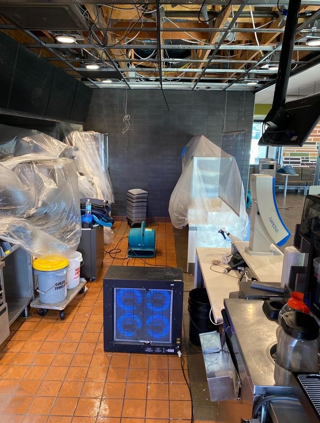 Commercial fire restoration