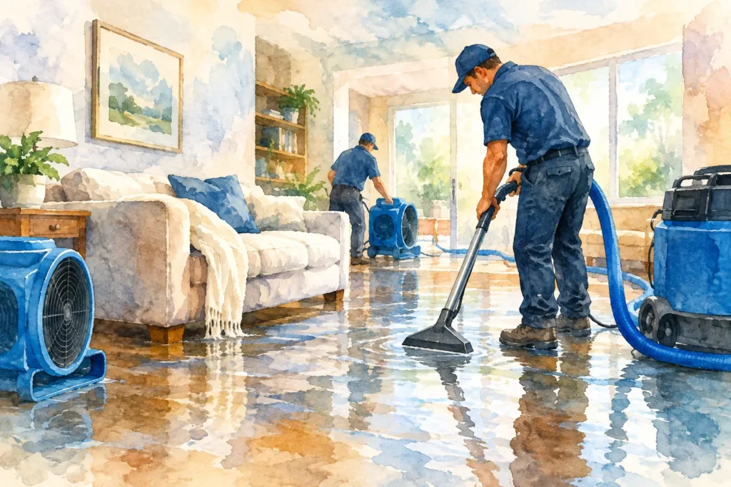Water Damage Restoration When Every Minute Counts