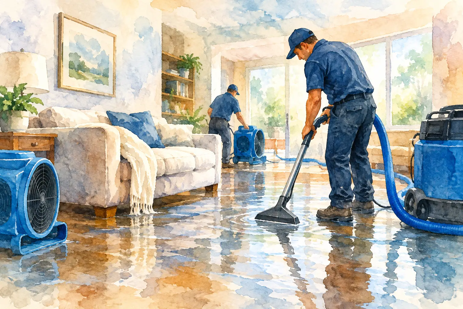 Water Damage Restoration When Every Minute Counts