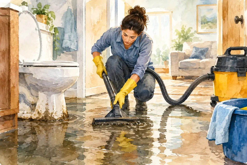 How to Handle Sewage Backup Safely at Home