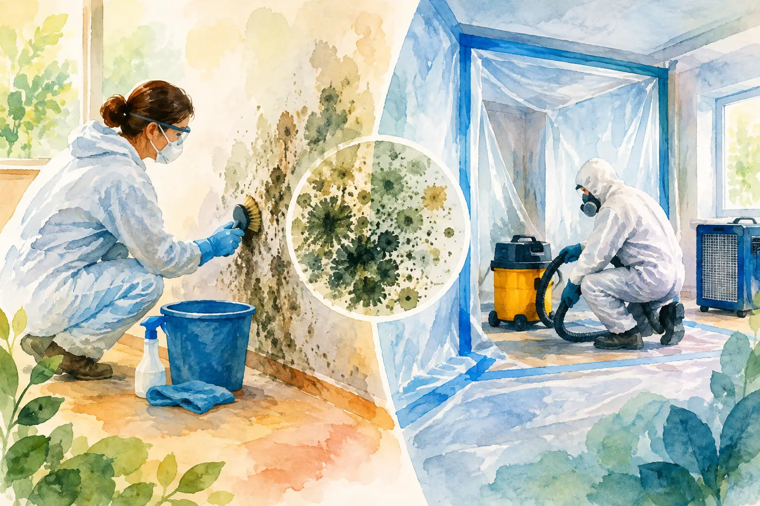 Mold Removal Versus Remediation: Key Differences