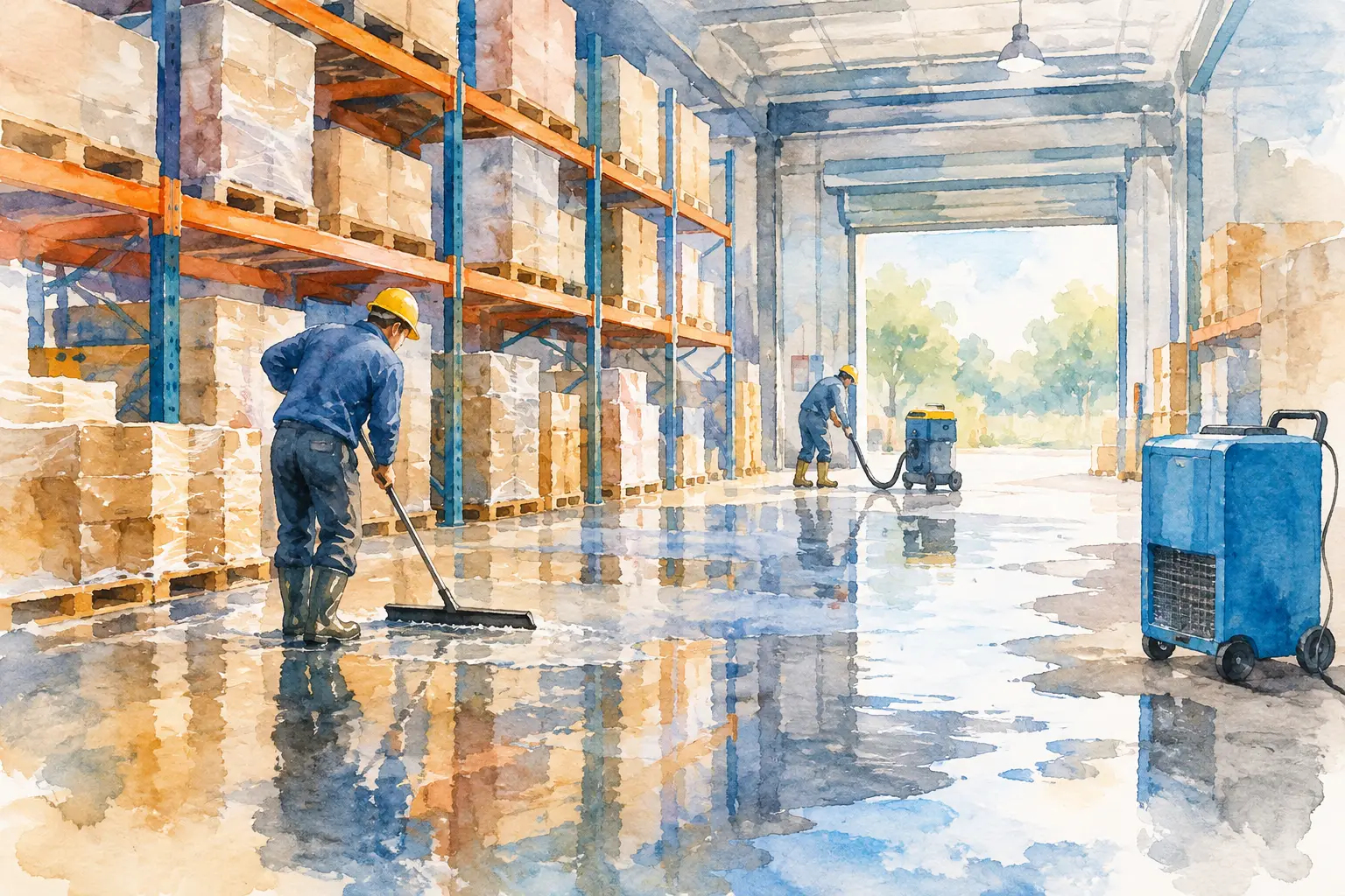 Warehouse Water Damage Guide for Fast Recovery